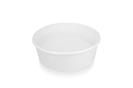 Salad Poke Bowl 500ml 20oz Ø148x46 mm White 