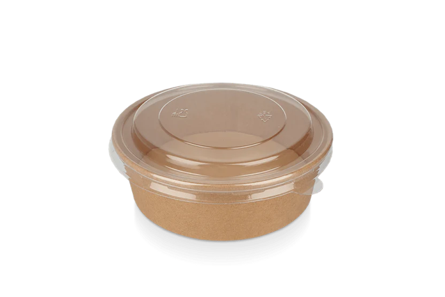 Salade Poke Bowl 500ml 20oz Ø148x46 mm kraft - 300 stuks