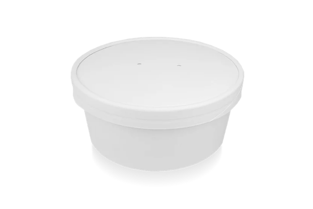 Salade Poke Bowl 750ml 26oz Ø148x60 mm wit - 300 stuks