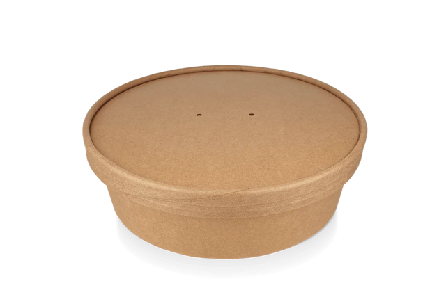 Salade Poke Bowl 900ml 30oz Ø184x50 mm kraft - 300 stuks