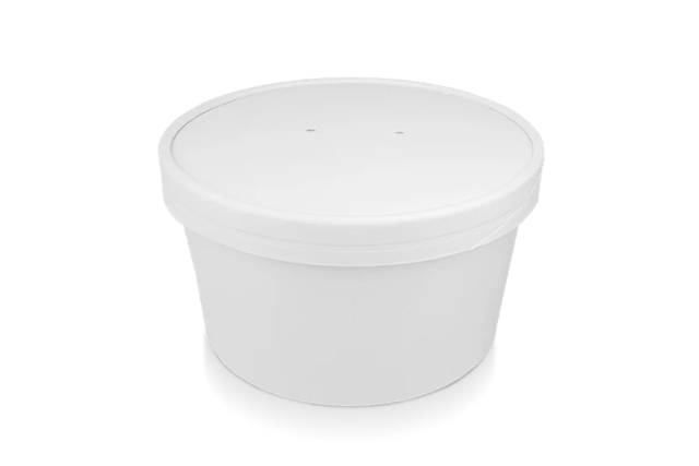 Salade Poke Bowl 1000ml 32oz Ø148x78 mm wit - 300 stuks