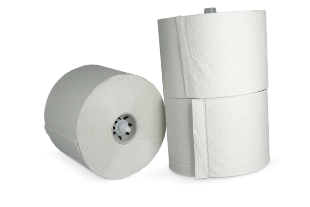 Toiletpapier met dop 2 laags wit T4 - 36 stuks