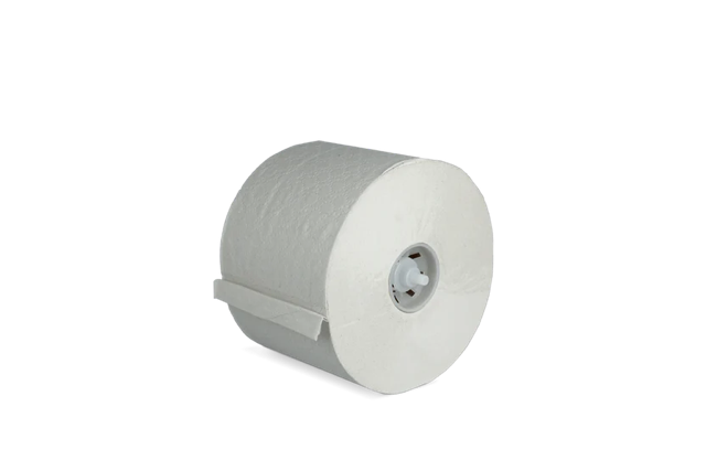 Toiletpapier met dop 2 laags wit T4 - 36 stuks