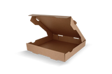 Pizzadozen 240x40x240 mm kraft bruin - 100 stuks