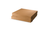 Pizzadozen 240x40x240 mm kraft bruin - 100 stuks