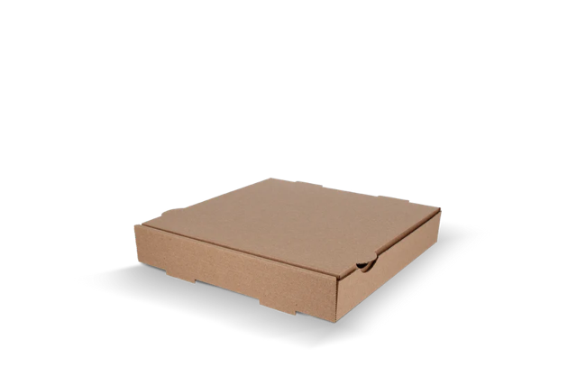 Pizza boxes 240x40x240 mm kraft Brown 