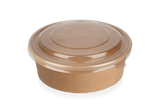 Salade Poke Bowl 1100ml 38oz Ø184x60 mm kraft - 300 stuks