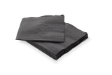 Servet 2 laags papier 1/4 vouw 240x240 mm zwart - 4.000 stuks