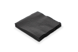 Napkin 2 ply Paper 1/4 Fold 240x240 mm Black 