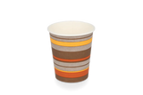 Coffee Cup Carton 230cc 8oz Ø80 mm striped 
