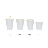 Koffiebeker karton 180cc 7.5oz Ø70 mm gestreept - 2.500 stuks