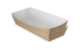Frikandelbakjes A18 kraft/wit - 400 stuks