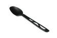Reusable black spoon 160 mm CPLA 
