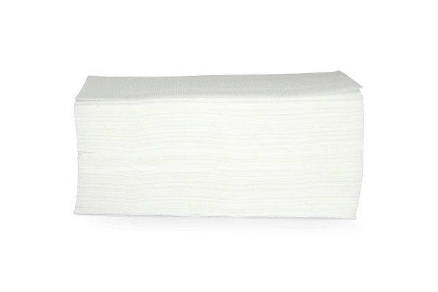 Z-vouw handdoek cellulose 2 laags 210x240 mm 20x160 vellen - 3.200 vellen