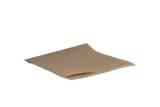 Hamburger zakje 160x160 mm kraft vetvrij papier - 2.000 stuks