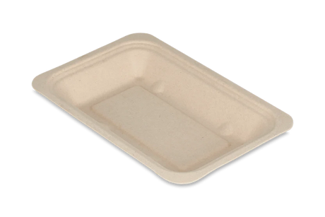 Snack Tray Sugarcane 100x20x151 mm 