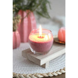 Pearlsand kaars 400gr roze - 6 stuks