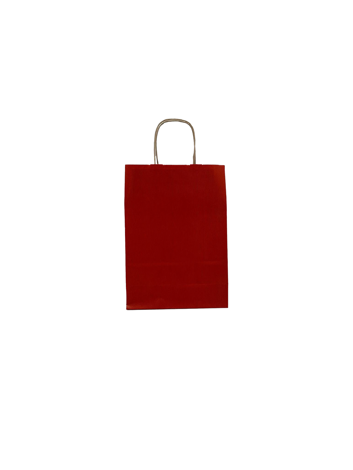 Papieren Draagtassen Donker Rood 220+100x310mm - 50 st