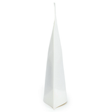 Witte thuis composteerbare stazak 10x6x15cm - 100 st