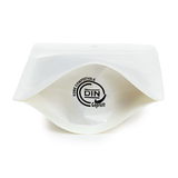 Witte thuis composteerbare stazak 10x6x15cm - 100 st