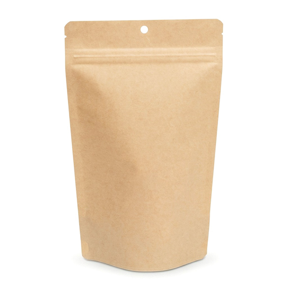 Kraft Home Compostable Stand Up Pouch 13x8x20,5cm