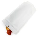 Witte thuis composteerbare stazak 13x8x20,5cm - 100 st