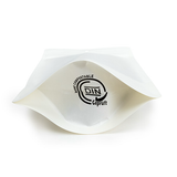 Witte thuis composteerbare stazak 15x9x23cm - 100 st