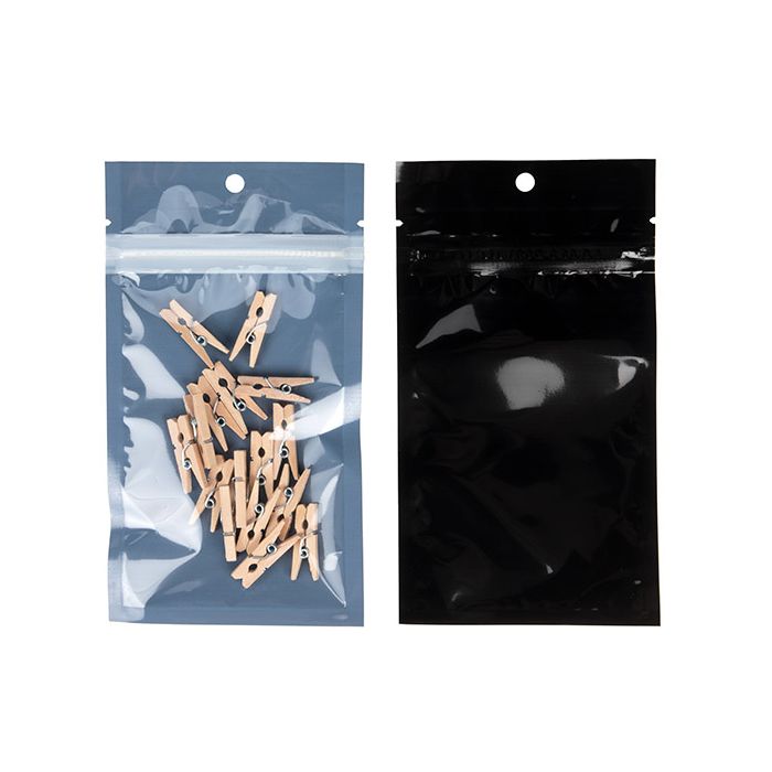 Gripzakken Milieuvriendelijk Zwart 76x114 mm - 100 stuks