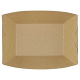 Snackschalen karton 800 ml Bruin Biologisch Gecoat - 600 stuks