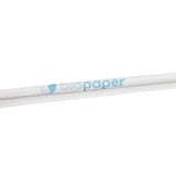 Drinkrietjes Papier 20 cm, Ø 0,5 cm Wit Individueel verpakt - 6.250 stuks