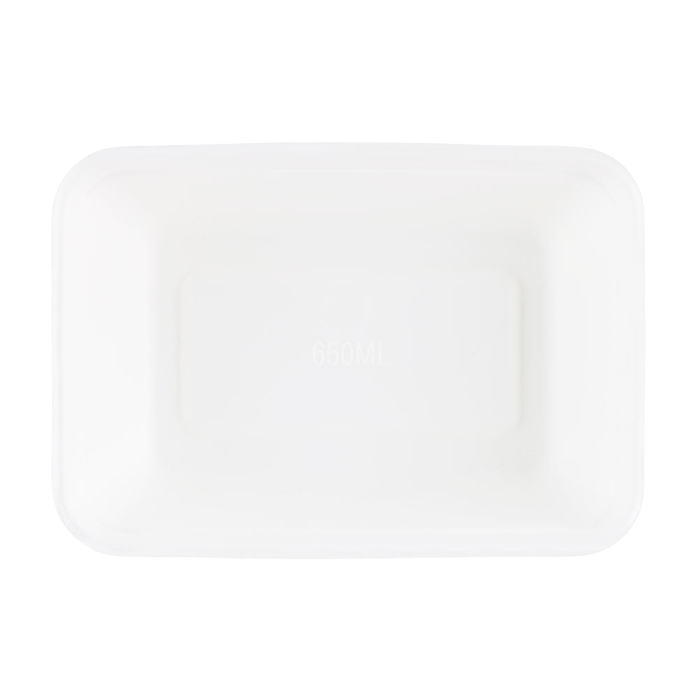 Schaal Suikerriet 17x12x6 cm, 650 ml - 500 stuks