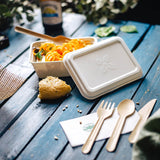 Deksel Suikerriet 17x12 cm - 1.000 stuks