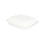 Schaal met deksel Suikerriet 25x20x7,5 cm - 200 stuks