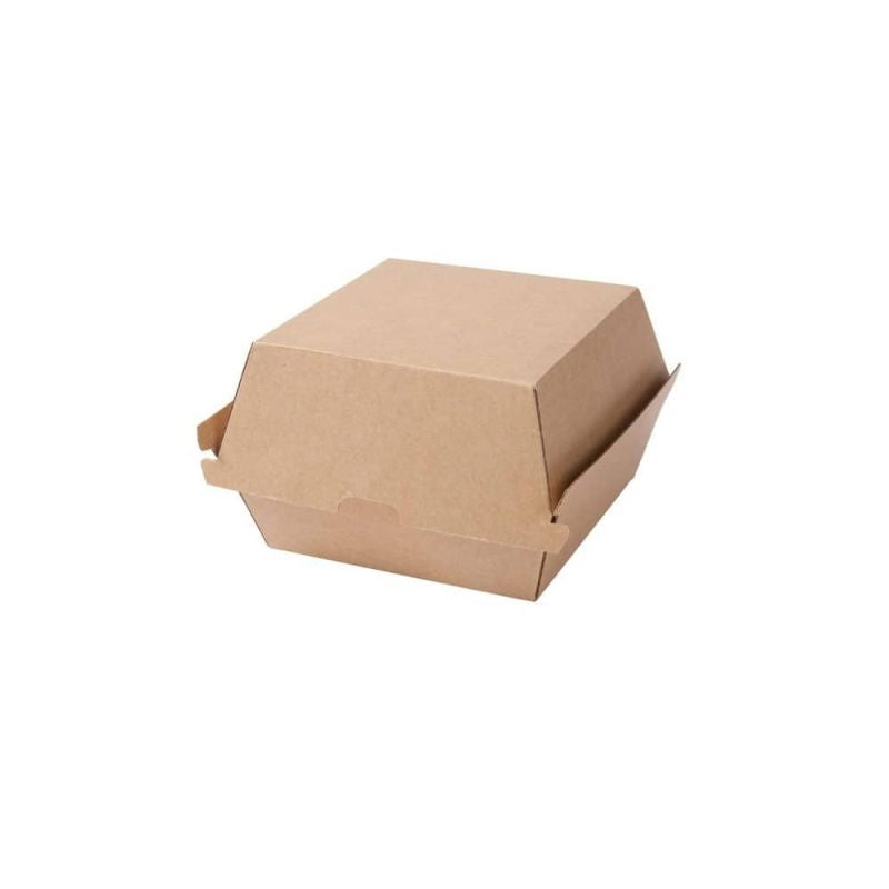 Take-away Doos Bruin, 16,8x15,4x9,8 cm, vierkant - 200 stuks