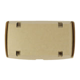 Take-away Dozen Karton met klepdeksel 24,8x13x7,5 cm Bruin - 200 stuks