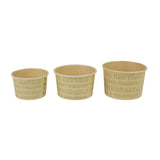 Ijsbekers Papier 150 ml ongebleekt, EcoUp - 1.000 stuks
