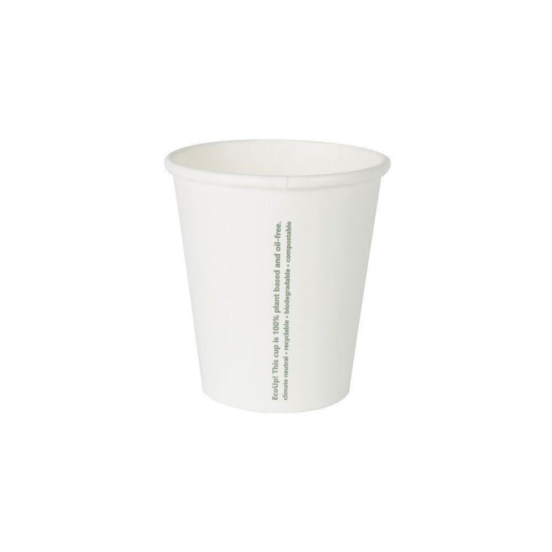 Beker Karton 150 ml Ø 80 mm Wit - 1.000 stuks