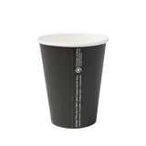 Beker Karton 300 ml Ø 90 mm Zwart - 1.000 stuks