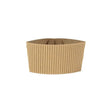Cup sleeves Cardboard for 200 ml Paper Cup, Brown (1000 pieces) [GB