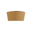 Cup Carton sleeves for 300 / 400 ml Paper Cup, Brown (1000 pieces) [GB