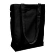 Cotton carrier bags 38x42cm with handle black 38x42cm (250 pcs.) [FP