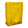 Cotton carrier bags 38x42cm with handle yellow 38x42cm (250 pcs.) [FP