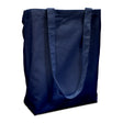 Cotton carrier bags 38x42cm with handle dark blue 38x42cm (250 pcs.) [FP