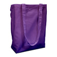 Cotton carrier bags 38x42cm with handle purple 38x42cm (250 pcs.) [FP