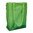 Cotton carrier bags 38x42cm with handle green 38x42cm (250 pcs.) [FP