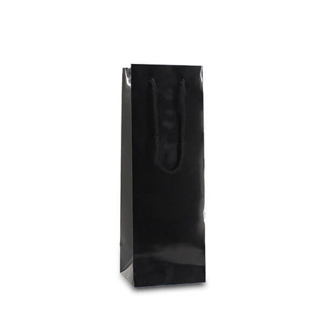 Wine bags 12+10x35cm Black 