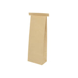 Zakken Kraft bruin met Sluiting 10x5,9x27,4 cm - 500 stuks