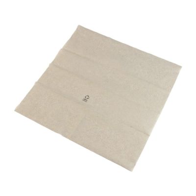 Servetten Papier Ongebleekt, 33x33 cm 1 laag, 1/8 vouw - 4.800 stuks