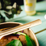 Vork Papier 16,5 cm Bruin - 1.000 stuks