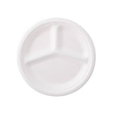 Menubord Suikerriet Ø 26 cm, 3 vakken, rond - 500 stuks